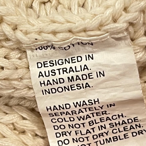 🔥🔥SHAKUHACHI crochet shorts! Made in Australia! Size 2 worn once !like new… - Picture 6 of 8